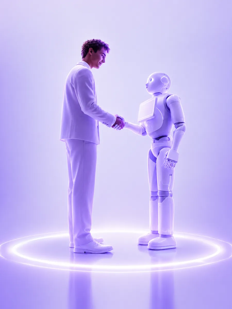 Agent AI wspierający codzienne procesy firmy (grafika AI)